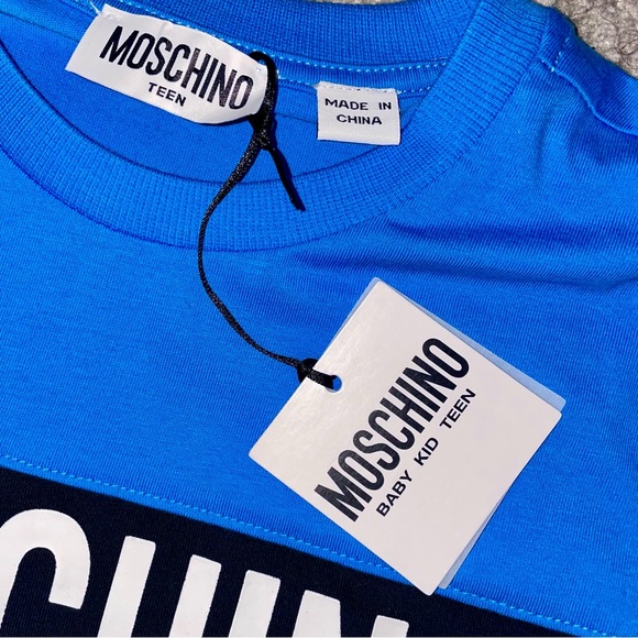 🆕 MOSCHINO TEE SZ 10 - Picture 5 of 6